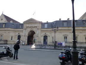 会場の一つ(フランス国立工芸院)