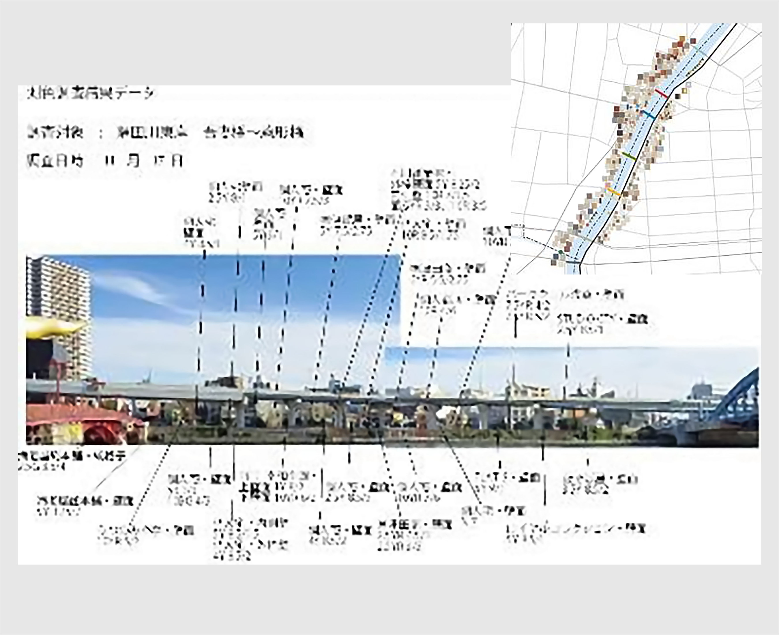 河川景観実態調査